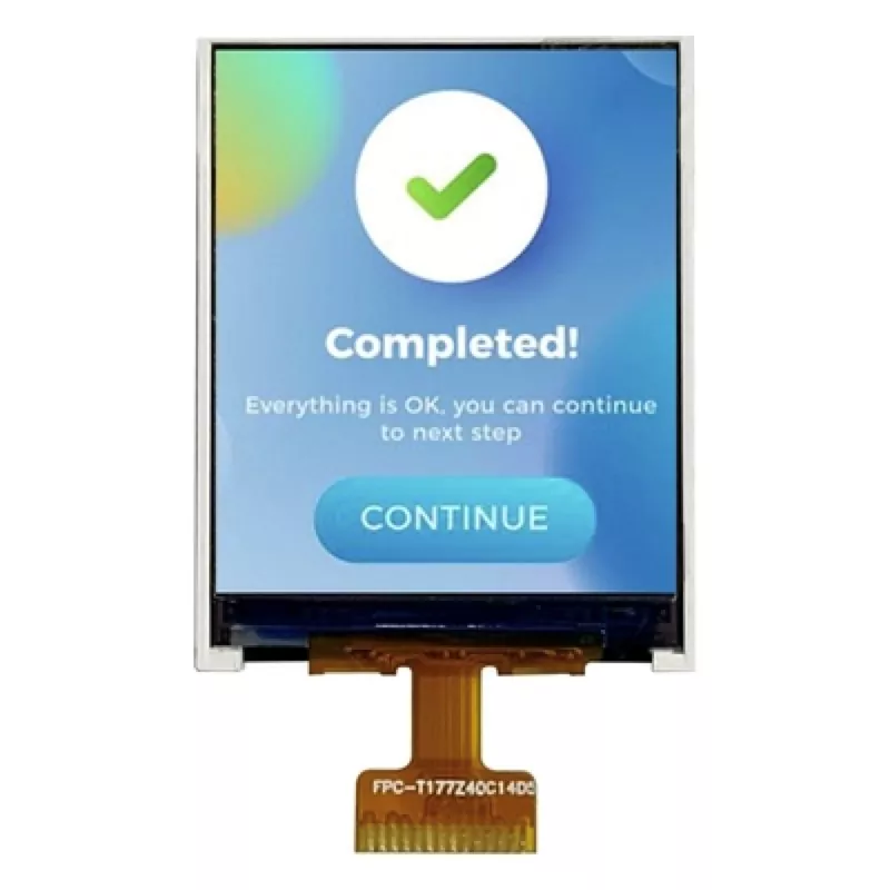 پورٹریٹ 1.77 انچ TFT LCD ڈسپلے SPI 128X160 ST7735 ڈرائیور